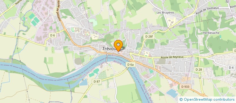 localisation de l'entreprise ALEMONA à TREVOUX
