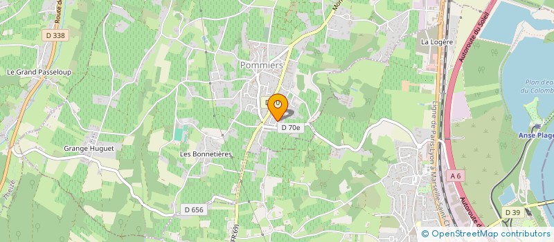 localisation de l'entreprise ALEMSO à POMMIERS
