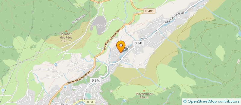 localisation de l'entreprise ALENA  LA BRESSE