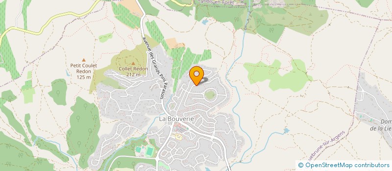 localisation de l'entreprise ALENA à ROQUEBRUNE-SUR-ARGENS