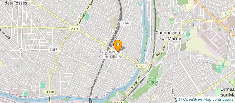 localisation de l'entreprise ALENAD2020 à SAINT-MAUR-DES-FOSSES