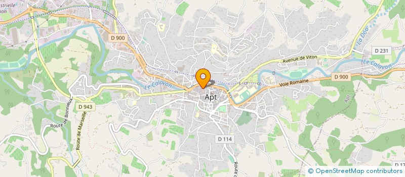 localisation de l'entreprise ALENBUL à APT