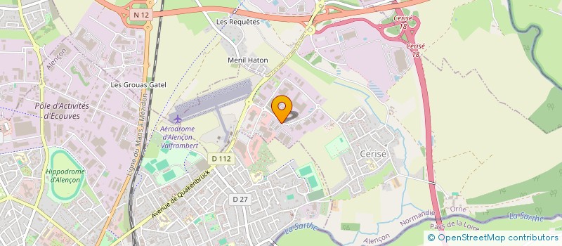 localisation de l'entreprise ALENCIA à CERISE