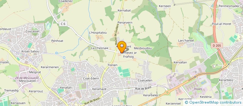 localisation de l'entreprise ALENCIDO  PLOUZANE