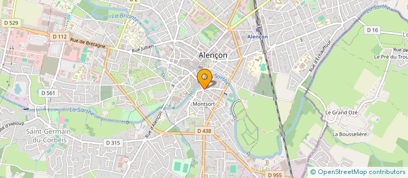 localisation de l'entreprise ALENCON CUISINES à ALENCON