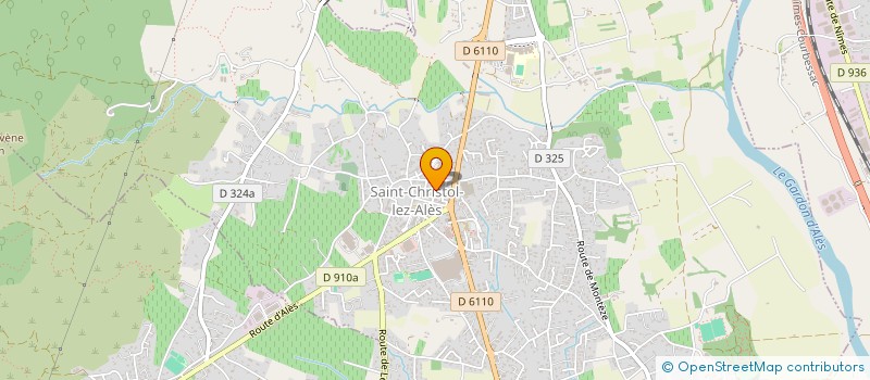 localisation de l'entreprise ALENCON FINANCES  SAINT-CHRISTOL-LEZ-ALES