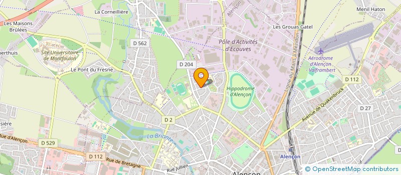 localisation de l'entreprise ALENCON RUNNING CLUB à ALENCON