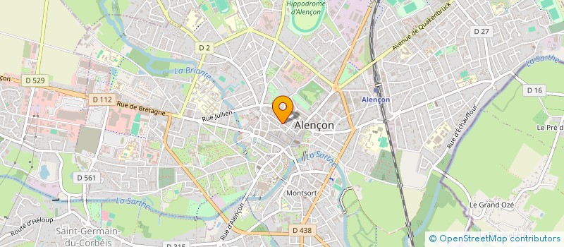 localisation de l'entreprise ALENCON V.I. à ALENCON