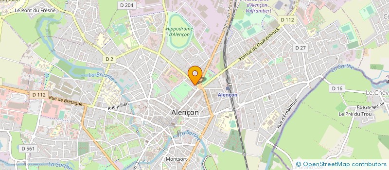 localisation de l'entreprise ALENCON VIDEO à ALENCON