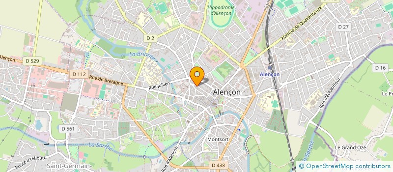 localisation de l'entreprise ALENCONNAIS TRAVAILLANTS POUR L'ORGANISATION DES MAJESTUEUX IKE à ALENCON