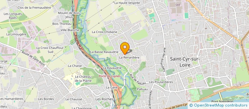 localisation de l'entreprise ALENDHOR  SAINT-CYR-SUR-LOIRE