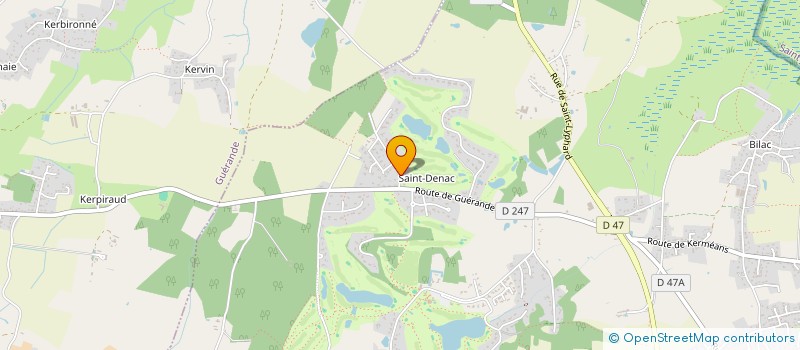 localisation de l'entreprise ALENTHO  SAINT-ANDRE-DES-EAUX