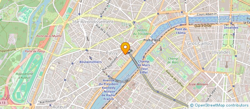 localisation de l'entreprise ALENTOURS  PARIS