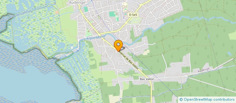 localisation de l'entreprise ALEO  AUDENGE