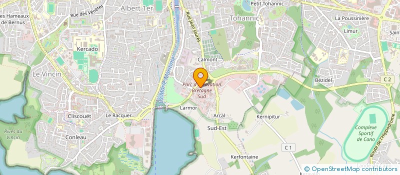localisation de l'entreprise ALEO VENTURES à VANNES