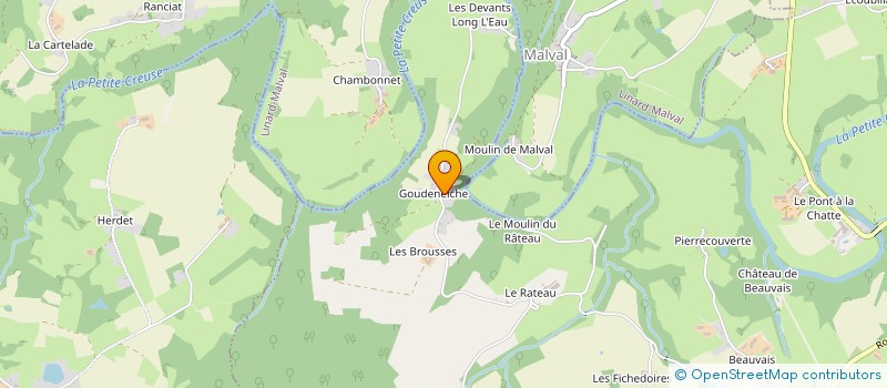 localisation de l'entreprise ALEONY  BONNAT
