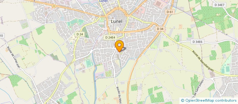localisation de l'entreprise ALEP à LUNEL