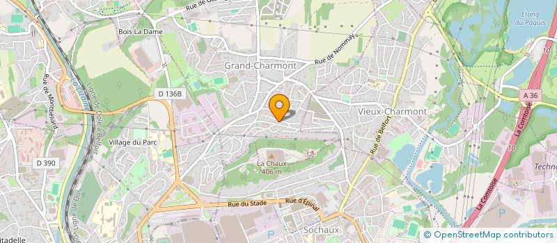 localisation de l'entreprise ALEP BOOKS  GRAND-CHARMONT