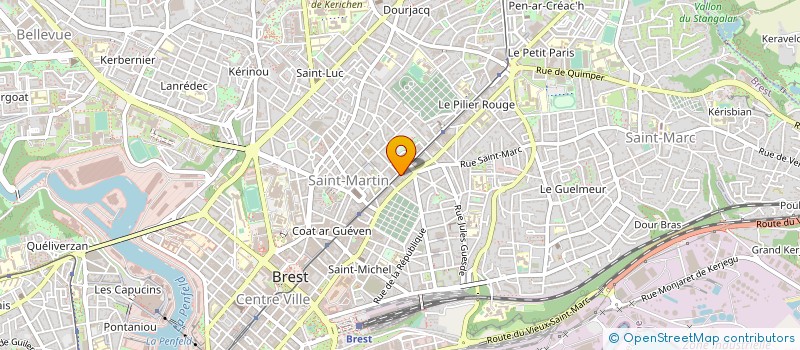 localisation de l'entreprise ALEPCO à BREST