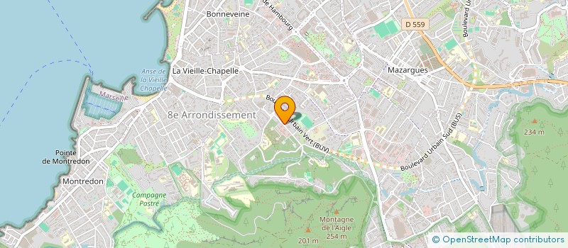 localisation de l'entreprise ALEPH à MARSEILLE