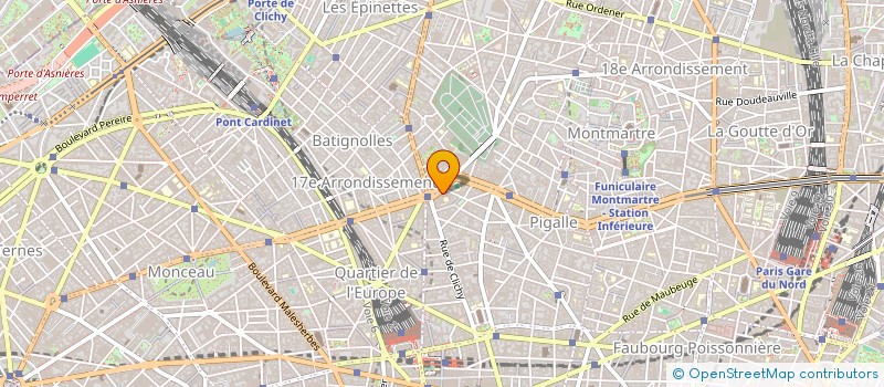 localisation de l'entreprise ALEPH BATIR CONSTRUCTION à PARIS