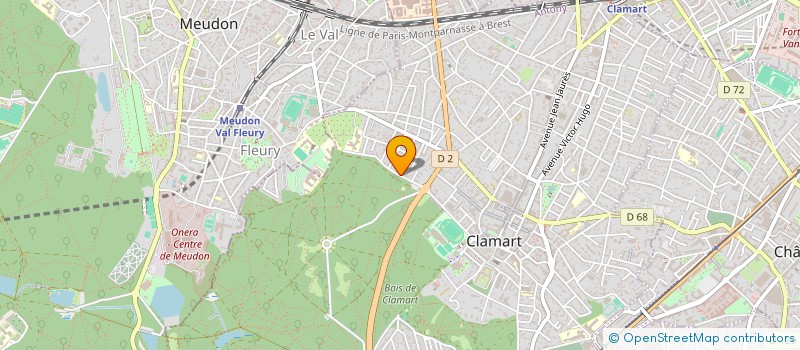 localisation de l'entreprise ALEPH SERVICES & PARTICIPATIONS à CLAMART