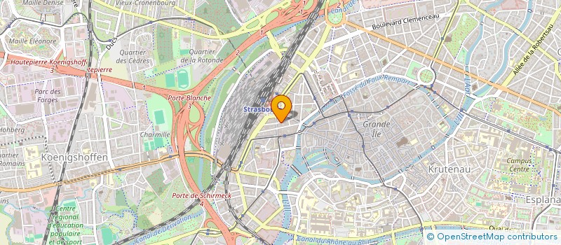 localisation de l'entreprise ALEPOK à STRASBOURG