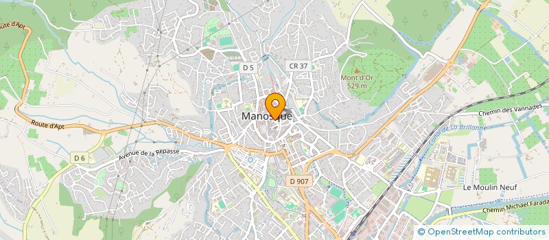 localisation de l'entreprise ALEQUINO à MANOSQUE