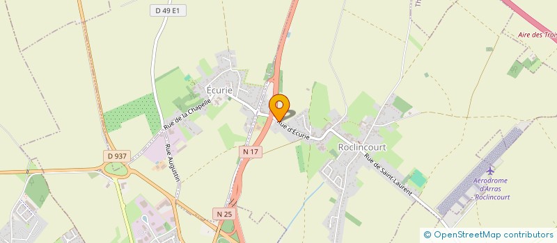 localisation de l'entreprise ALERES  ROCLINCOURT