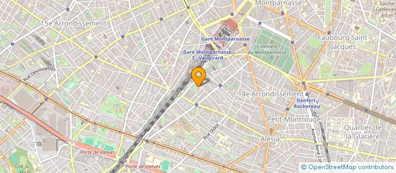 localisation de l'entreprise ALERIC à PARIS