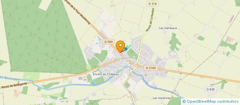 localisation de l'entreprise ALERIC à LADON