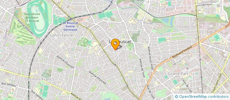 localisation de l'entreprise ALERIS  LE BOUSCAT