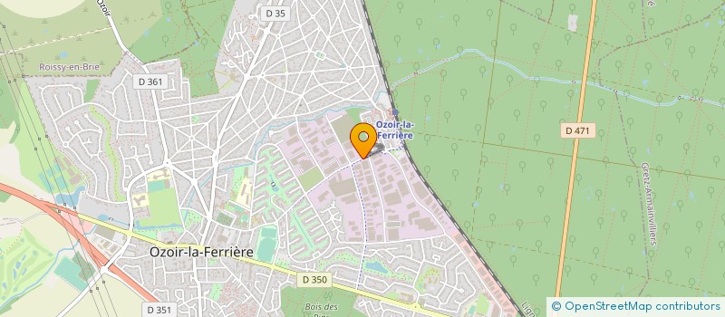 localisation de l'entreprise ALERISTAN  OZOIR-LA-FERRIERE