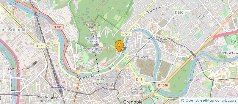 localisation de l'entreprise ALERJ à GRENOBLE