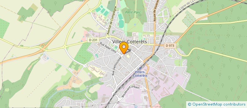 localisation de l'entreprise ALERONA à VILLERS-COTTERETS