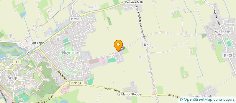 localisation de l'entreprise ALERTE AMBULANCES à HOYMILLE