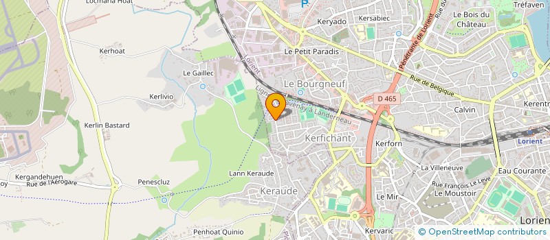 localisation de l'entreprise ALERTE DIAGNOSTICS  LORIENT