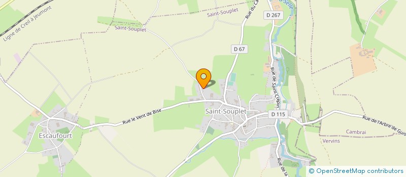 localisation de l'entreprise ALERTE NUISIBLES à SAINT-SOUPLET
