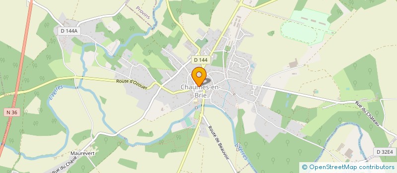 localisation de l'entreprise ALERTE SECURITE PRIVEE à CHAUMES-EN-BRIE