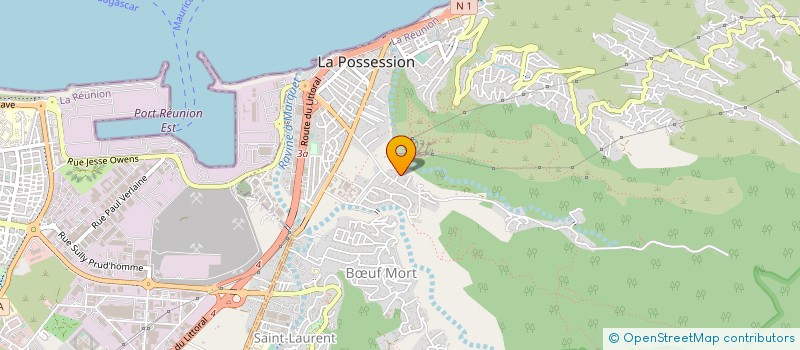 localisation de l'entreprise ALERTE SERVICE SARL à LA POSSESSION
