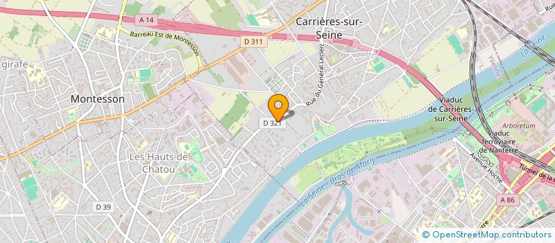localisation de l'entreprise ALERTIC SAS COMPANY à CARRIERES-SUR-SEINE