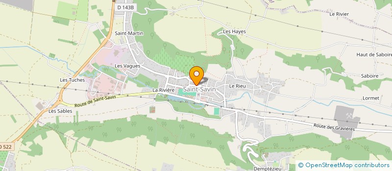 localisation de l'entreprise ALERWAN à SAINT-SAVIN