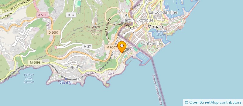 localisation de l'entreprise ALES à CAP-D'AIL