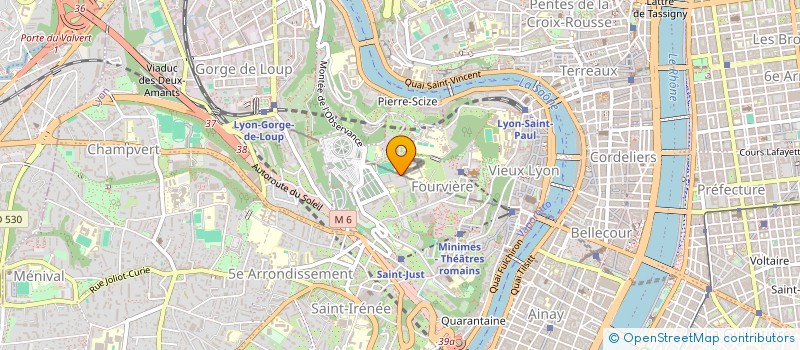 localisation de l'entreprise ALES BAT  SAINTE-FOY-LES-LYON