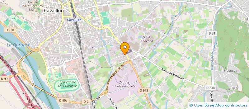 localisation de l'entreprise ALES IMMO  CAVAILLON