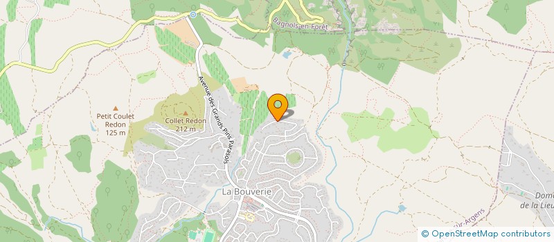 localisation de l'entreprise ALES INVEST  ROQUEBRUNE-SUR-ARGENS