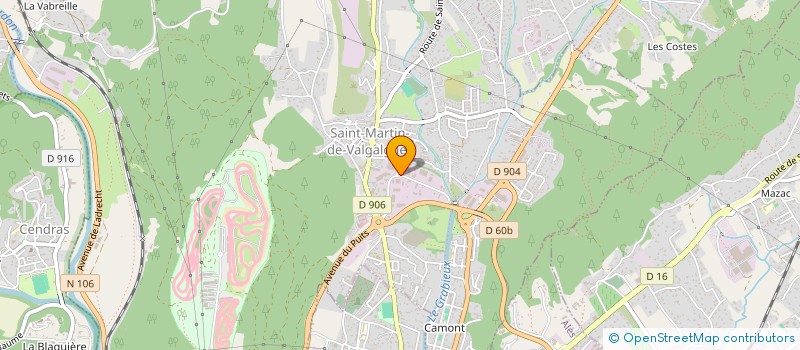 localisation de l'entreprise ALES PAREBRISE  ALES