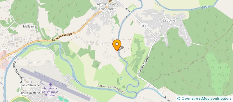 localisation de l'entreprise ALESAN  MAYAC