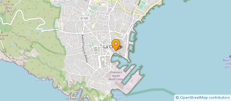 localisation de l'entreprise ALESCHI  LA CIOTAT