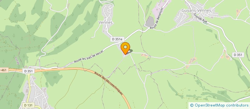 localisation de l'entreprise ALESI  VENNES